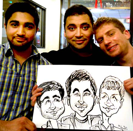 Pittsburgh Party Caricature Artist