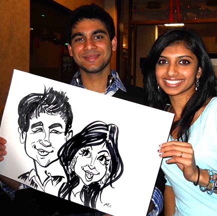 Pittsburgh Party Caricatures