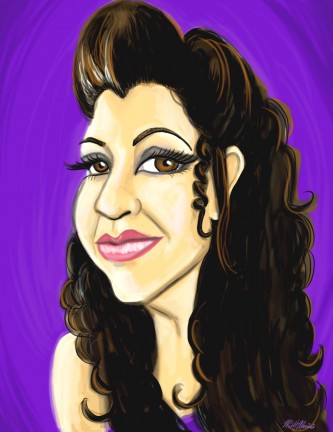 Digital Caricature Artist Melissa