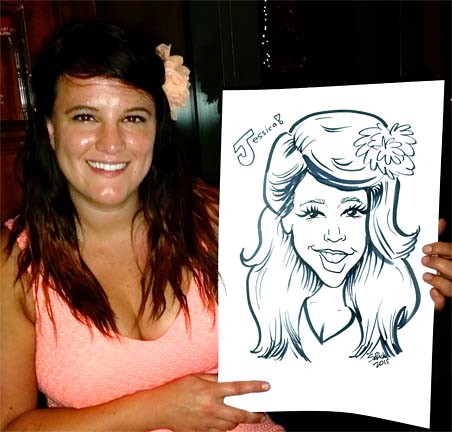 St Petersburg Party Caricature Artist