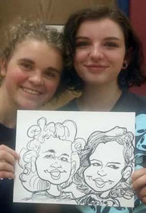 Syracuse Party Caricatures