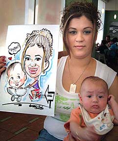Los Angeles Party Caricature Artist