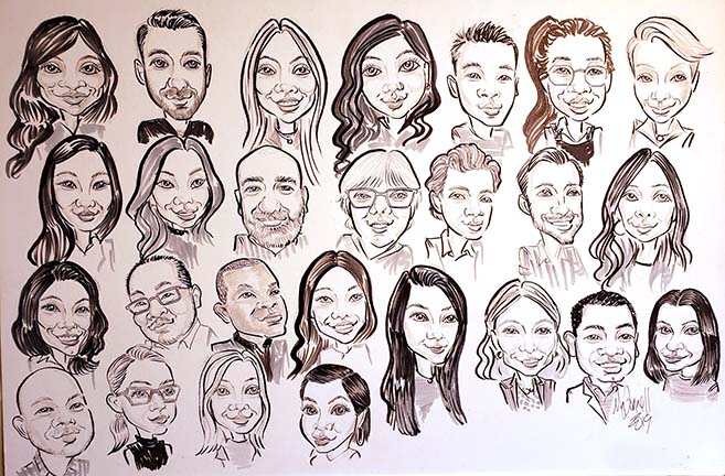 York Region Party Caricature Artists