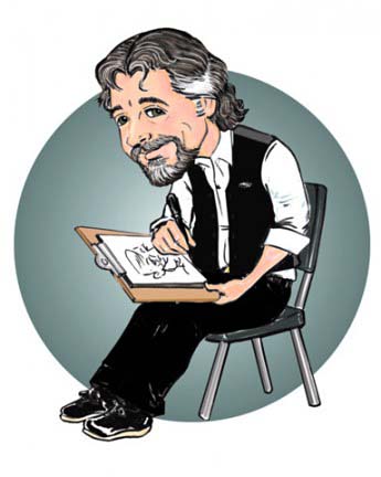 Party Caricature Artist Michael