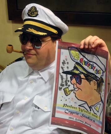 Mike Caricature Philadelphia 