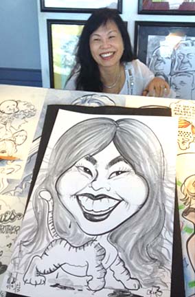 Las Vegas Party Caricatures