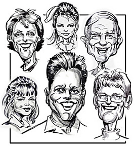 Central Long Island Party Caricature Artist