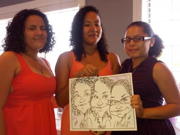 Newark Party Caricature Artist