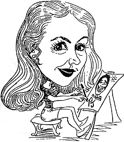Party Caricature Artist Paula