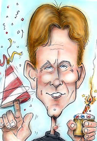 Party Caricature Artist Paul