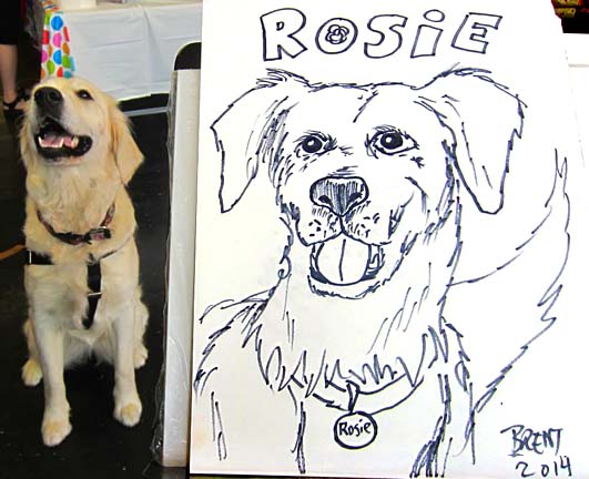 Hendersonville Party Pet Caricatures