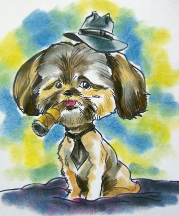 Baltimore Party Pet Caricatures