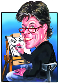 Party Caricature Artist Peter