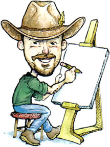 Party Caricature Artist Phil