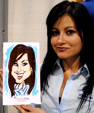 Orlando / Kissimmee Digital Caricaturist