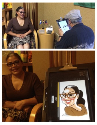 Napa Valley Digital Caricaturist