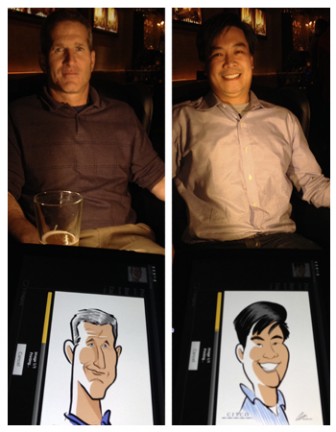 Napa Valley Digital Caricature Artist