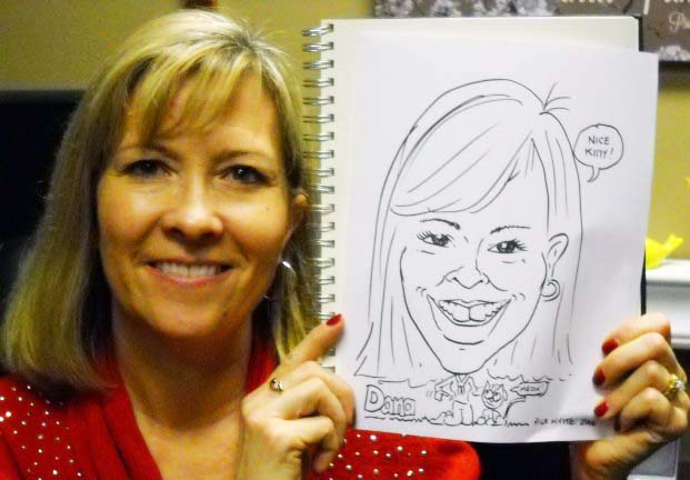 Cocoa Beach Party Caricature Artists