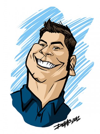 Digital Caricature Artist Rob