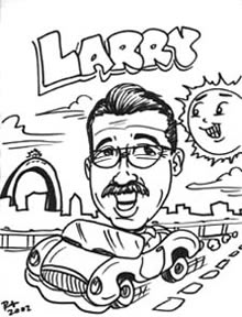 St Louis Party Caricatures