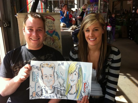 Edmonton Party Caricatures