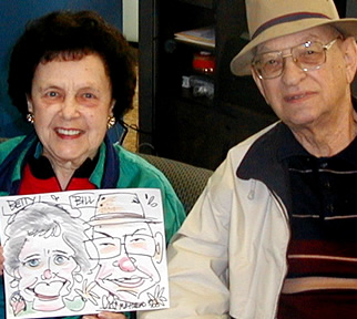 Lexington Party Caricatures