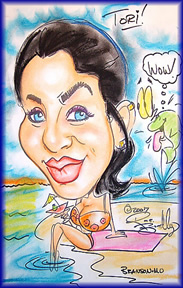 Springfield Party Caricature Artist