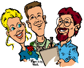 Gift Caricature Artist Ron