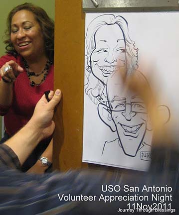 San Antonio Party Caricatures