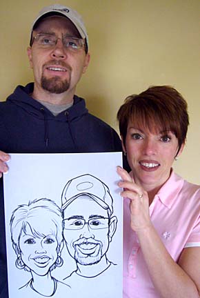 Cleveland Party Caricatures