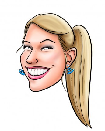 Party Caricature Artist Sarah