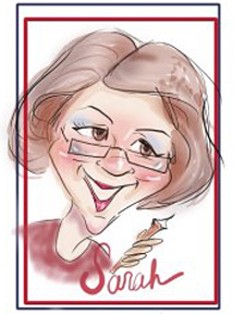 Digital Caricature Artist Sarah