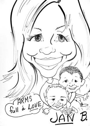 Dallas-Ft Worth Party Caricature Artist