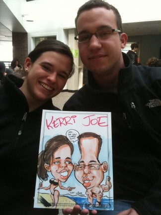 Boston Party Caricatures