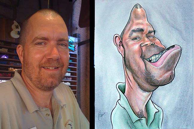 Boston Party Caricatures