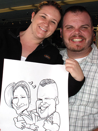 Knoxville Party Caricatures