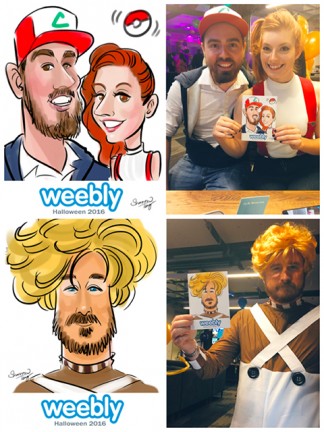 San Francisco Digital Caricaturist