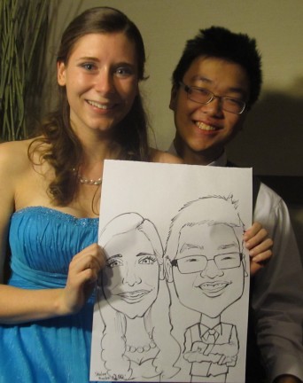 Richmond Party Caricatures