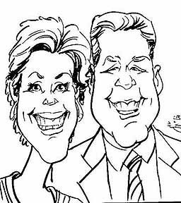 Atlanta Party Caricatures