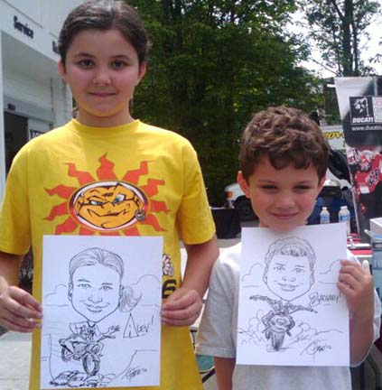 Westchester County Party Caricature Artists