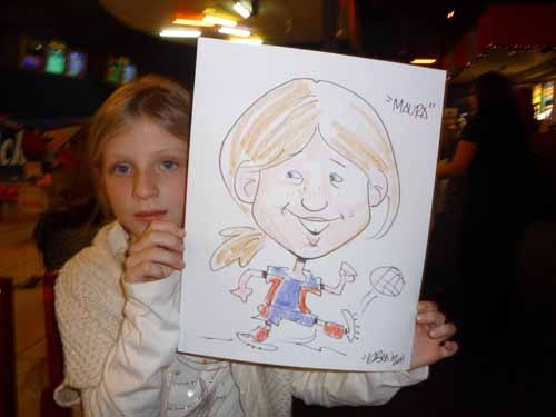 Philadelphia Party Caricaturist