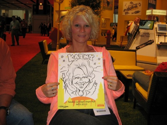 Chicago Party Caricatures