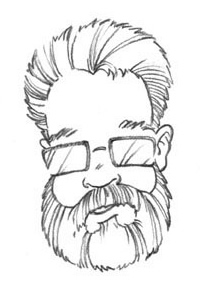 Illustration Caricature Artist Thomas