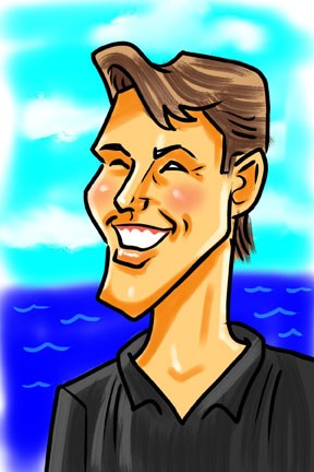 Party Caricature Artist Tiki