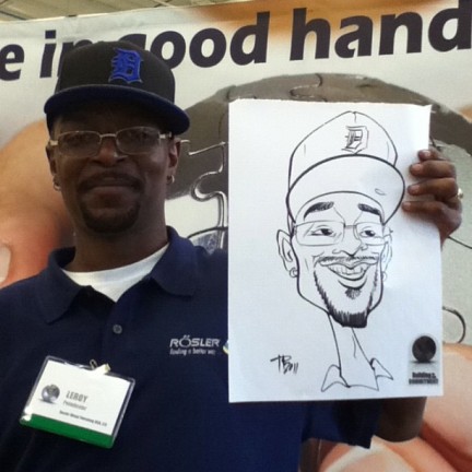 Lansing Party Caricature Artist