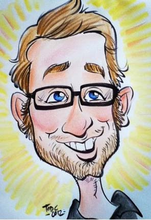 Party Caricature Artist Tod