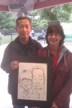 Cleveland Party Caricatures