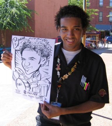 Nashville Party Caricaturist