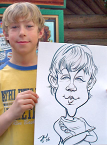 Minneapolis-St Paul Party Caricatures