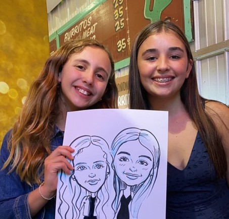 Los Angeles Party Caricature Artist